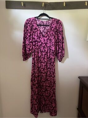 Miduo | Printed Maxi Dress | Large